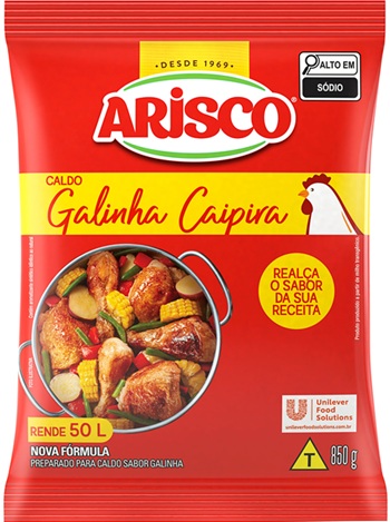 CALDO PO ARISCO 850G GALINHA