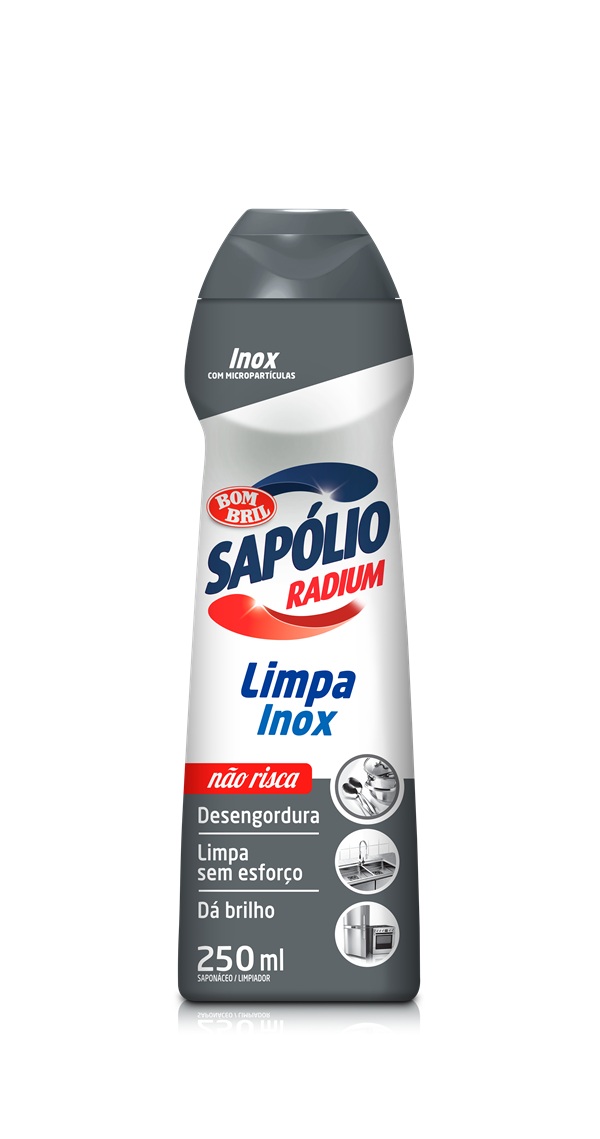 LIMPA INOX SAPOLIO RADIUM 250ML