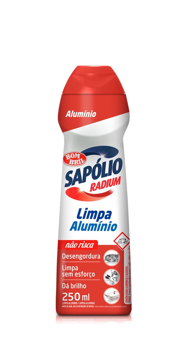 LIMPA ALUMINIO SAPOLIO RADIUM 250ML