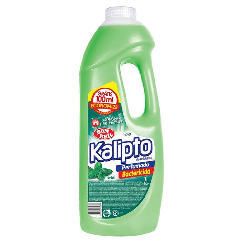 DESINFETANTE KALIPTO 2L HERBAL LV 2L PG 1,9L DESINFETANTE KALIPTO 2L HERBAL LV 2L PG 1,9L