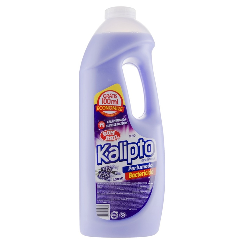DESINFETANTE KALIPTO 2L LAVANDA LV 2L PG 1,9L DESINFETANTE KALIPTO 2L LAVANDA LV 2L PG 1,9L