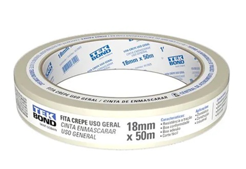 FITA CREPRE TEKBOND 18MMX50M