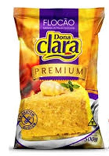 FLOCAO MILHO DONA CLARA PREMIUM 500G