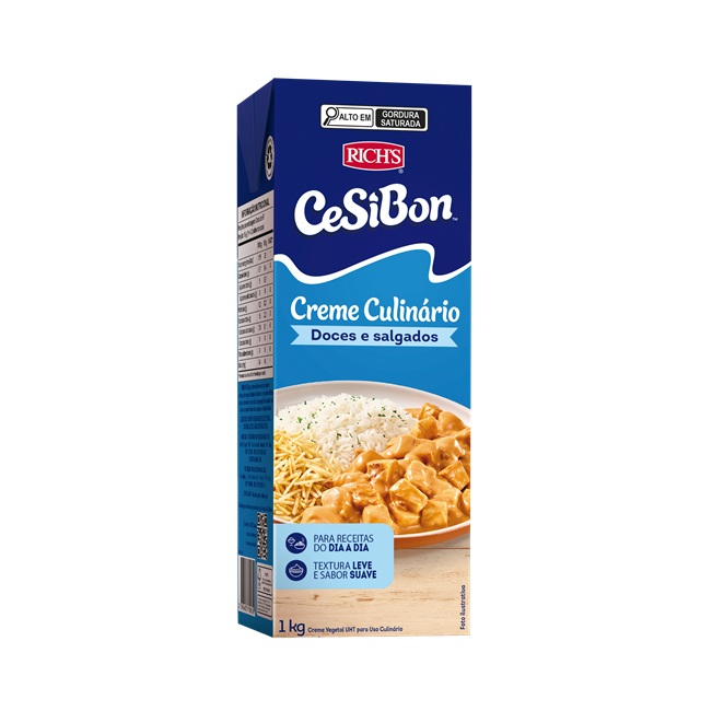 CREME CULINARIO TP 1KG CESIBON LEVE 15%G