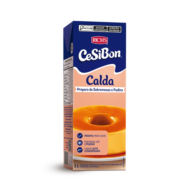 CALDA PARA PUDIM CESIBON 1LT