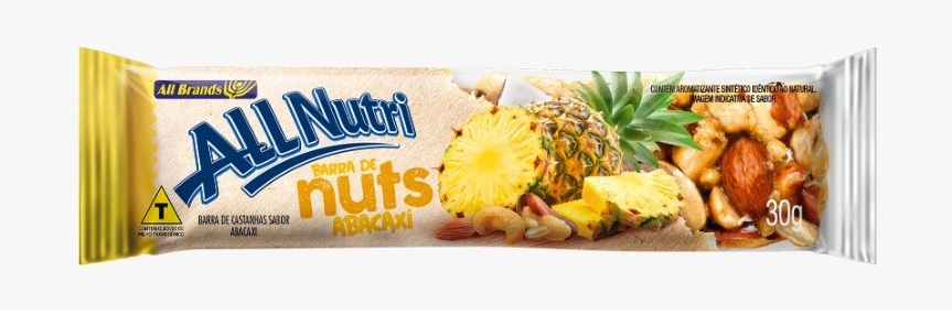 BARRA NUTS ALLNUTRI 30G ABACAXI