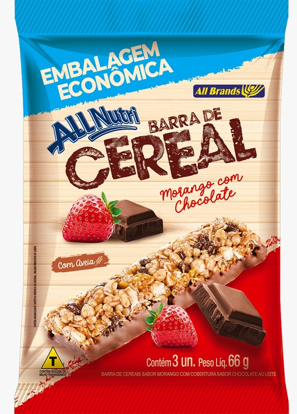 BARRA CEREAL ALLNUTRI 22G MOR/CHOCOL 03 UN