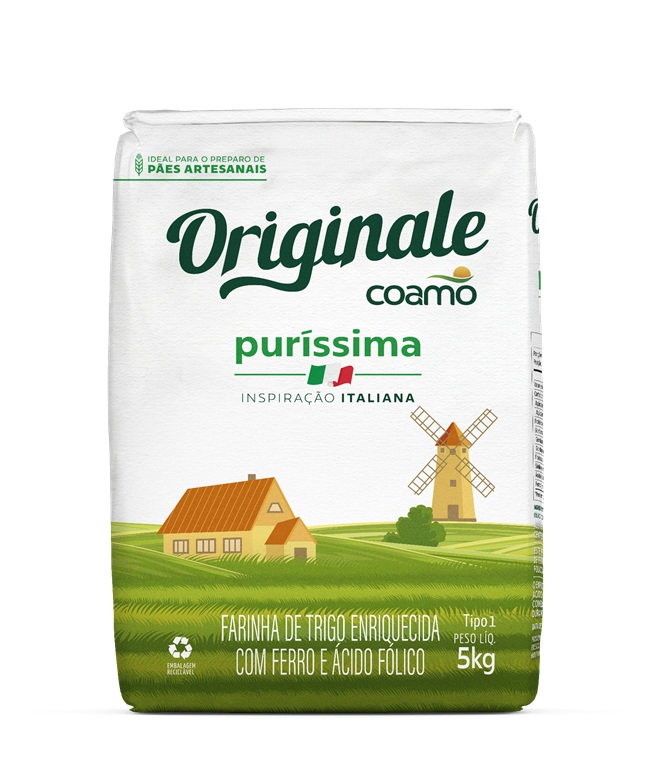 FARINHA DE TRIGO 05KG COAMO ORIGINALE PURISSIMA