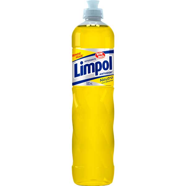 DETERGENTE LIQUIDO LIMPOL 500ML NEUTRO