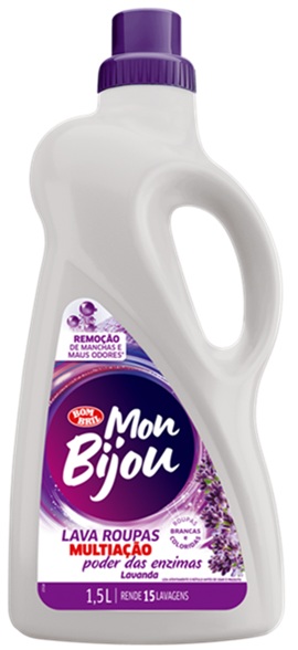 SABÃO LIQUIDO MULT MON BIJU 1,5L LAVANDA