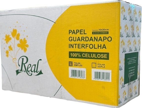 GUARDANAPO CAI CAI REAL 10X20CM C/6000UN