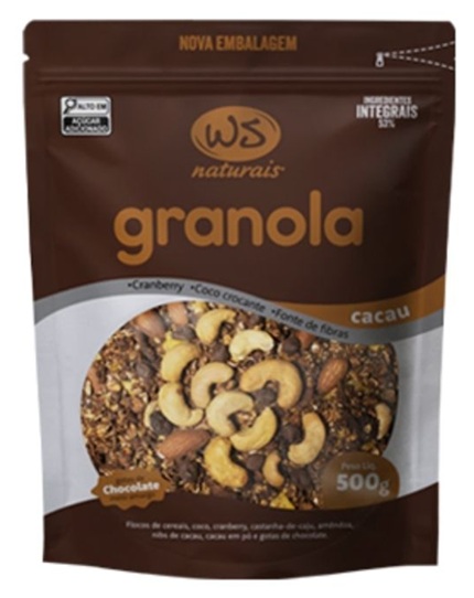 GRANOLA WS  500G CACAU