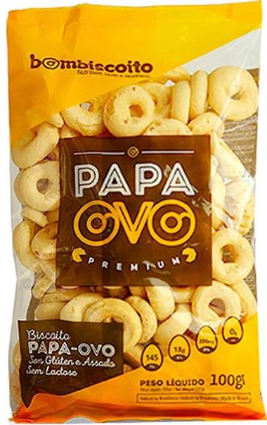 BOMBISCOITO PAPA OVO 100G PREMIUM