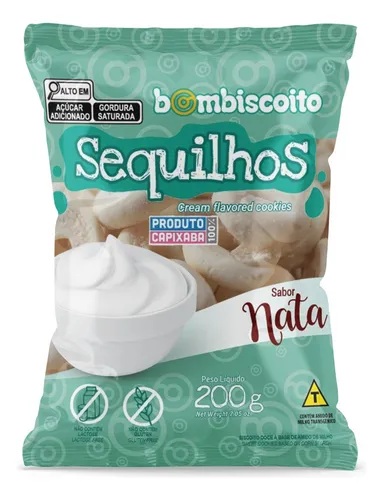 BOMBISCOITO SEQUILHOS 200G NATA
