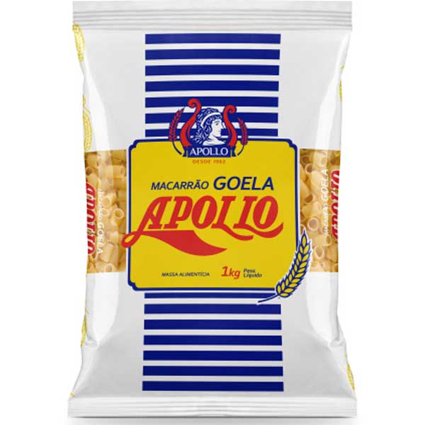 MACARRAO APOLLO COMUM 1KG GUELA