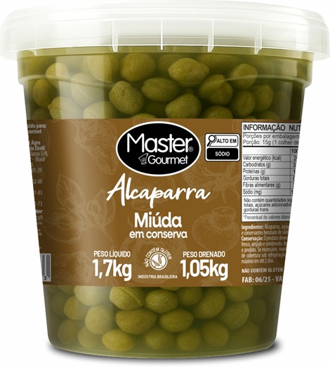 ALCAPARRA BD 1,05KG M GOURMET