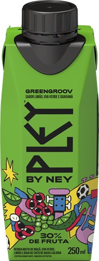 BEBIDA PLEY BY NEY 250ML GREENGROOV 