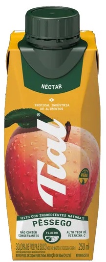 NECTAR TP  250ML TIAL PESSEGO+PERA