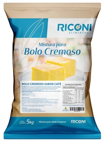 MISTURA BOLO CREMOSO 5KG RICONI CAFE