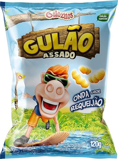 CHIPS GULAO 120G REQUEIJAO
