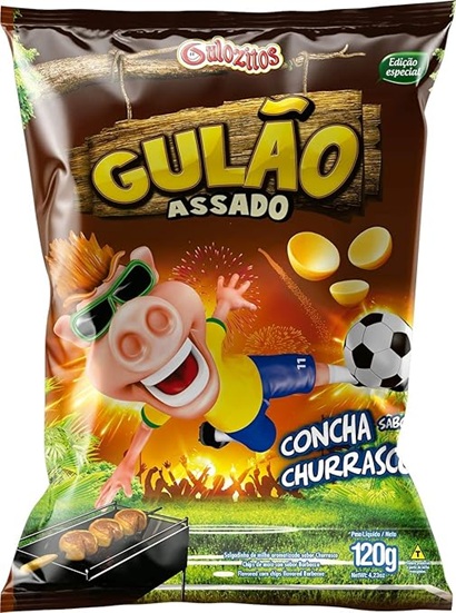 CHIPS GULAO 120G CHURRASCO