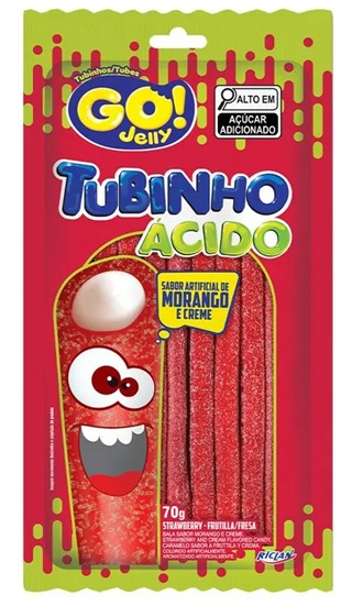 BALA GELAT GO JELLY 70G TUBINHO MOR ACID BALA GELAT GO JELLY 70G TUBINHO MOR ACID