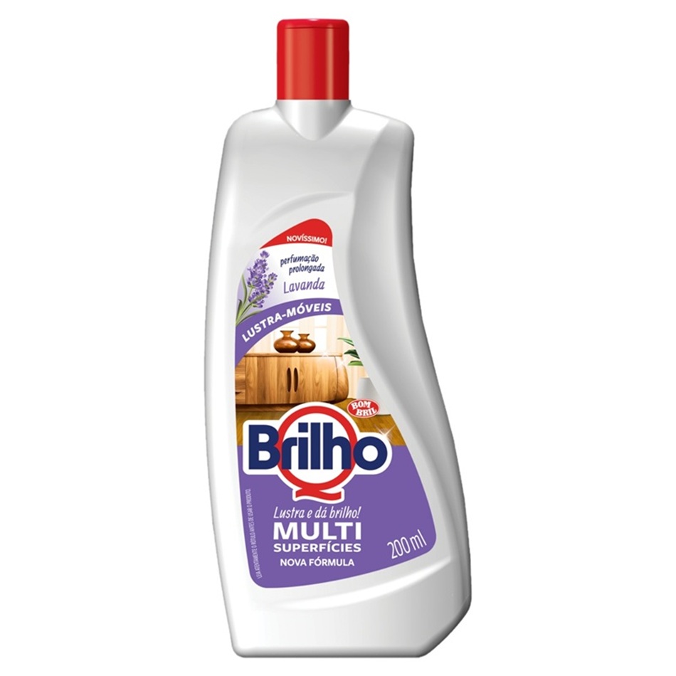 LUSTRA MOVEIS QBRILHO 200ML LAVANDA