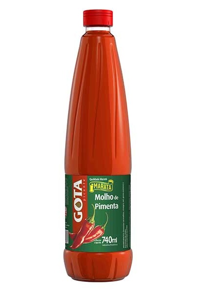 MOLHO DE PIMENTA GOTA 740ML