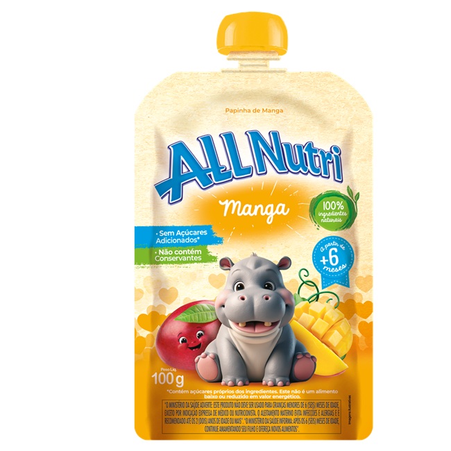 PAPINHA ALLNUTRI 100G MANGA