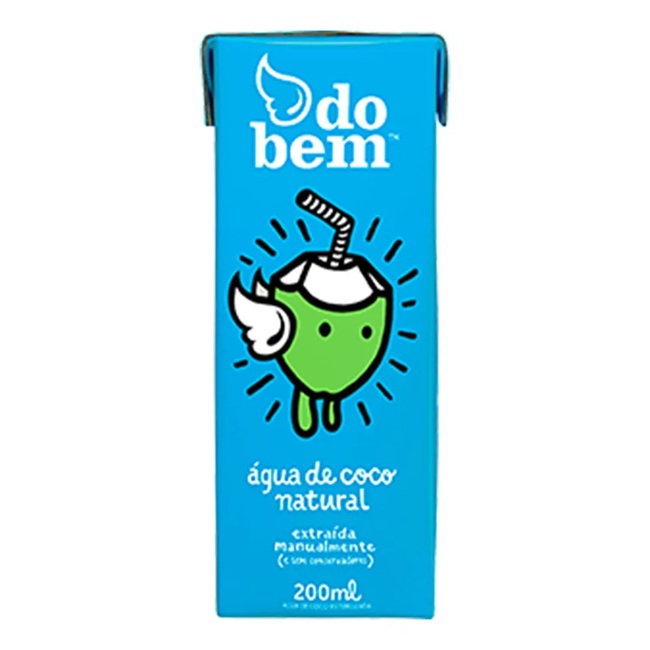AGUA COCO TP 200ML DO BEM