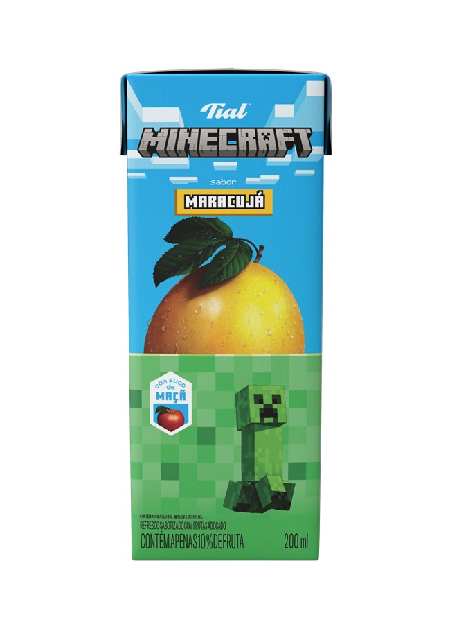 REFRESCO TIAL 200ML MINECRAFT MARACUJA