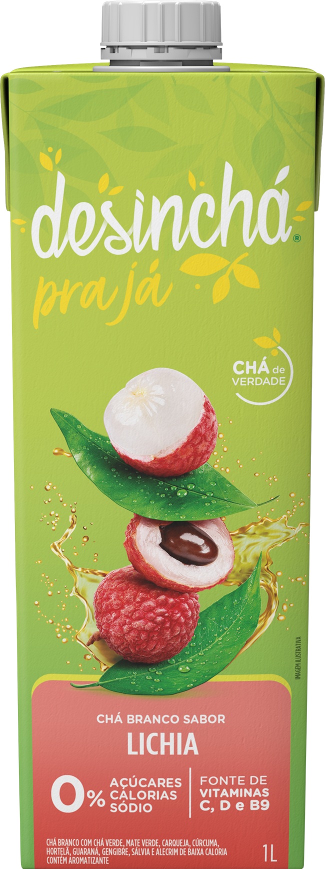 CHA VERDE DESINCHA 01LT LICHIA CHA VERDE DESINCHA 01LT LICHIA