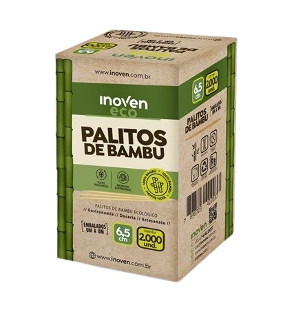 PALITO DE BAMBU INOVEN SACHE C/2000UN