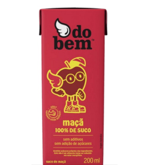 SUCO DO BEM 100% 200ML MACA