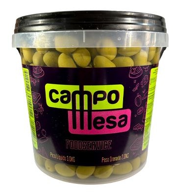 AZEITONA VD MEDIA C/CAR BD CAMPOMESA 2KG