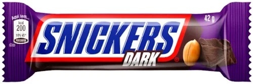 CHOCOL SNICKERS DARK 42G