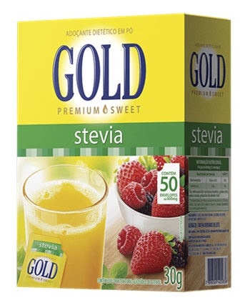 ADOÇANTE PO GOLD STEVIA 50UN