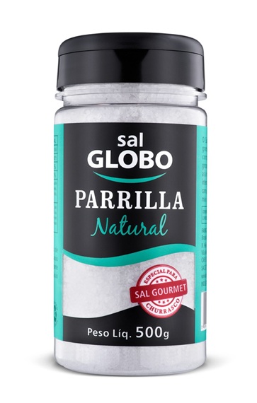 SAL PARRILLA GLOBO NATURAL POTE 500G