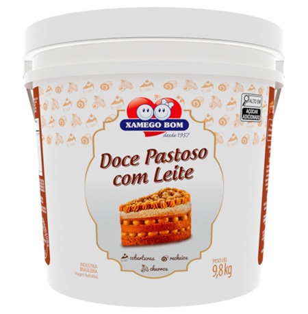 DOCE PASTOSO C/ LEITE XB BALDE 9,8KG