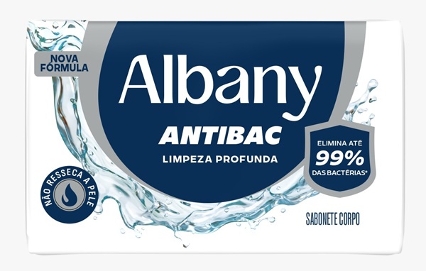 SABONETE ALBANY 80G CUIDADO LIMPEZA