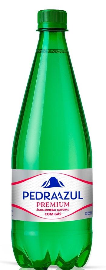 AGUA MIN PEDRA AZUL C/ GAS 1,25L PREMIUM