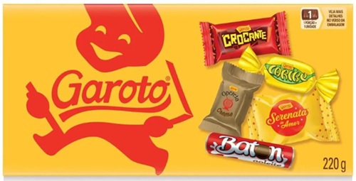 BOMBOM SORTIDO 220 G GAROTO