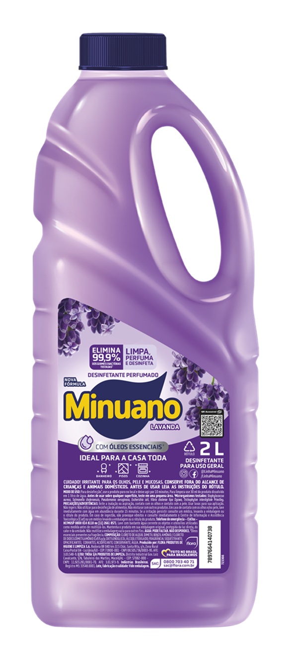 DESINFETANTE MINUANO 2L LAVANDA