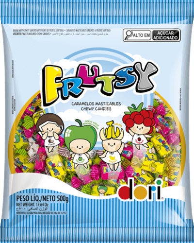 BALA DORI 500G SORTIDA FRUTSY