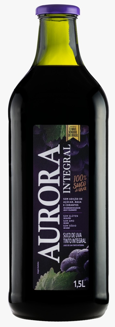 SUCO UVA INT AURORA VIDRO 1,5L