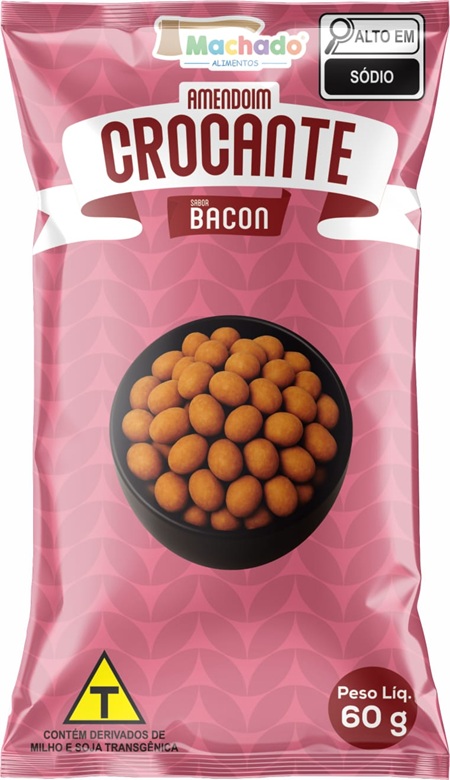 AMENDOIM 60G MACHADO BACON
