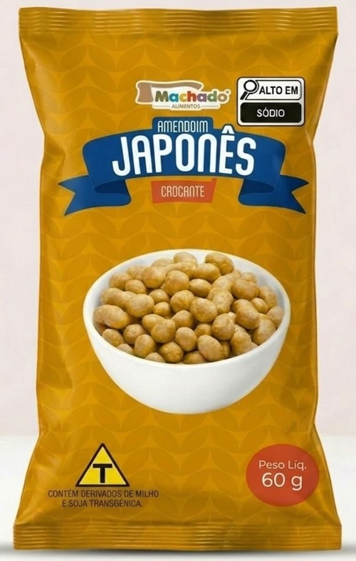 AMENDOIM 60G MACHADO JAPONES