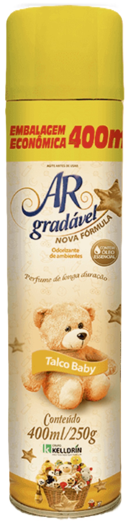 AR GRADAVEL TALCO BABY 400ML