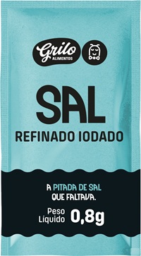 SAL REFINADO GRILO SACHE  2000X0,8G