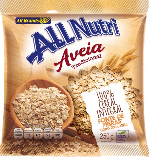 AVEIA ALLNUTRI 250G TRADICIONAL SACHE